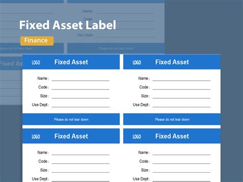 Asset Label .